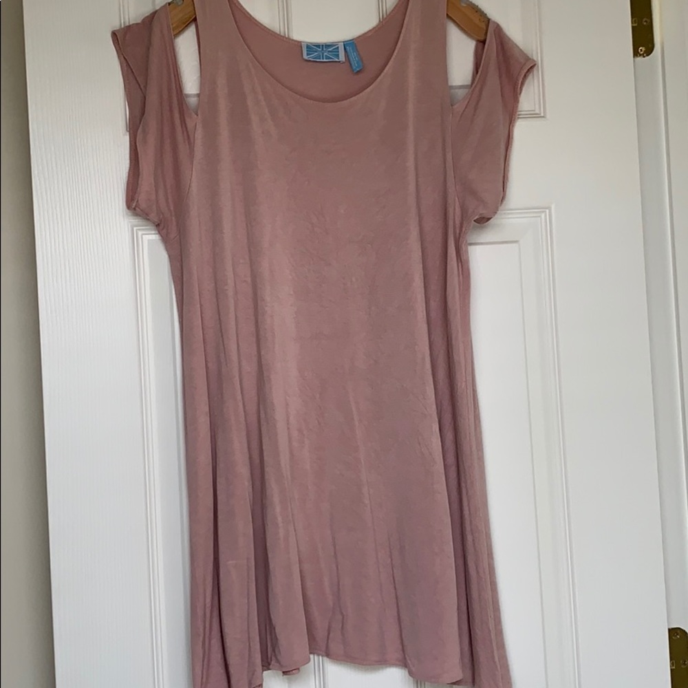 SURVIVAL - Cold Shoulder Tunic Top